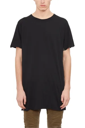 11 BY BORIS BIDJAN SABERI Top, Herre, Sort, M, Bomuld, Bomuld T-Shirt
