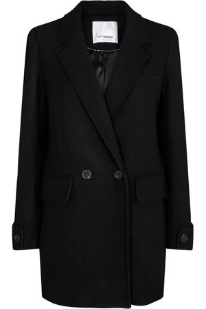 Co`Couture Jakke, Dame, Sort, XS, Uld, Klassisk sort jakke med lange ærmer