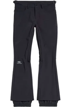 Balenciaga Sport, Dame, Sort, XS, Sorte Bukser med Sand Størrelse
