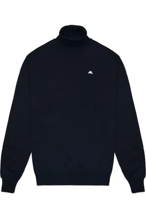 Kappa Strik, Herre, Blå, L, Uld, Deiron Strikbluse Blå Marine