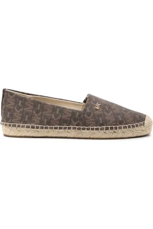 Michael Kors Sko, Dame, Brun, 37 1/2 EU, Brun Slip-On Sko med Kornet Tekstur