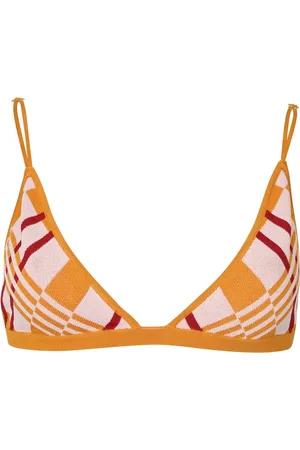DODO BAR OR Badetøj, Dame, Lyserød, M, Uld, Geometrisk Print Bra Top