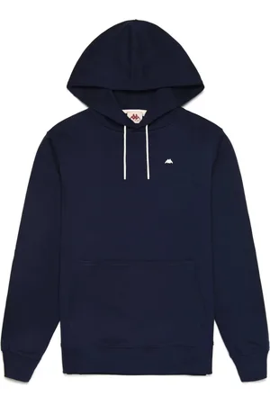 Kappa Sweathshirts & Hoodies, Herre, Blå, L, Bomuld, Gramys Hættetrøje i Blå Marine
