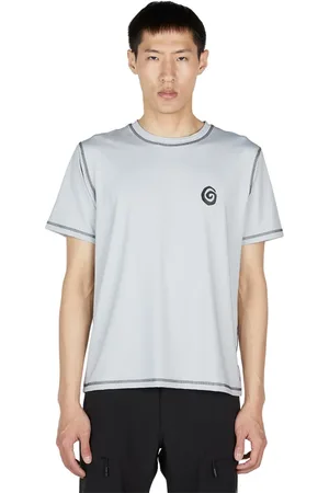 Ostrya Top, Herre, Grå, XL, Uld, Aktiv T-shirt med logo print