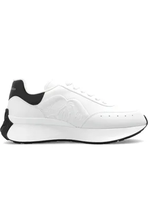 Alexander McQueen Sko, Dame, Hvid, 36 EU, Læder, Platform sneakers
