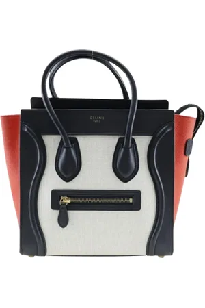 Céline Pre-owned, Dame, Flerfarvet, ONE SIZE, Pre-owned Laeder celine-tasker