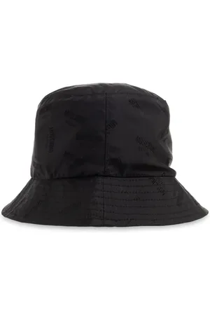 Moschino Tilbehør, unisex, Sort, ONE SIZE, Bøttehat med monogram