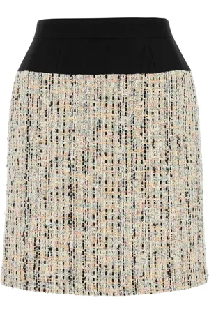Alexander McQueen Nederdel, Dame, , S, Multifarvet Boucle Nederdel