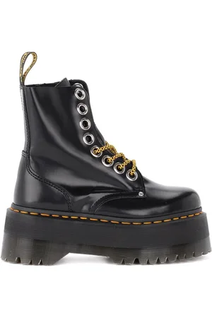 Dr. Martens Sko, Dame, Sort, 39 EU, Læder, Jadon Max Læder Ankelstøvler