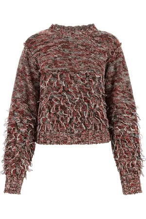 Durazzi Milano Strik, Dame, Flerfarvet, XS, Bomuld, Broderet Sweater