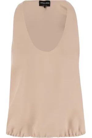 Giorgio Armani Top, Dame, Lyserød, S, Uld, Stilfuld 4Shcc09B T04Sju4Fs