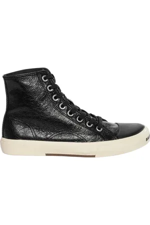 Balenciaga Sko, Dame, Sort, 41 EU, Læder, Sorte Læder Sneakers til Kvinder