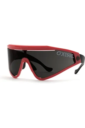 Briko Tilbehør, unisex, Rød, 54 MM, Uld, Rød Shiraz Solbriller