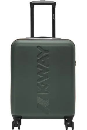 K-Way Kuffert, unisex, Grøn, ONE SIZE, Uld, Lille Kabine Trolley