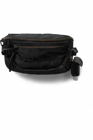 H2OFagerholt Taske, Herre, Sort, ONE SIZE, Nylon, Lisa Taske - Logo Bæltetaske i Sort Nylon