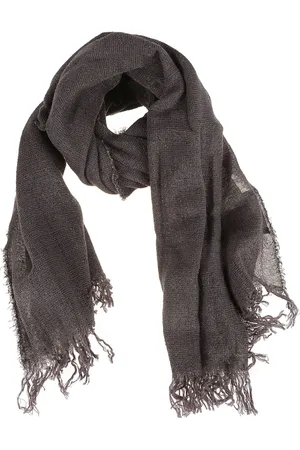Fabiana Filippi Tilbehør, Dame, Brun, ONE SIZE, Uld, Gauzed Platinum Tørklæde med Lurex