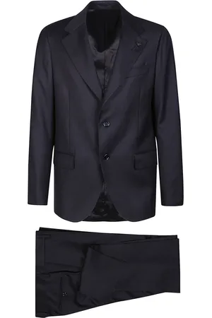 LARDINI Jakkesæt, Herre, Blå, L, Blå Special Line Suit