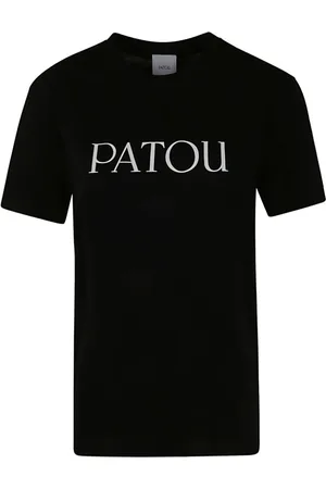 Patou Top, Dame, Sort, XL, Uld, Sort Essential T-Shirt