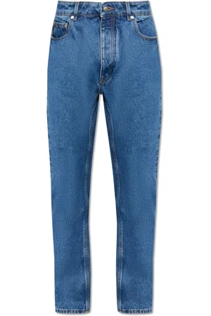 Palm Angels Jeans, Herre, Blå, W33, Bomuld, Jeans med lige ben