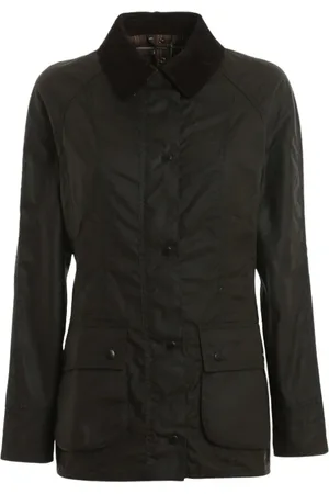 Barbour Jakke, Dame, Grøn, 2XS, Bomuld, Klassisk Beadnell Voksjakke