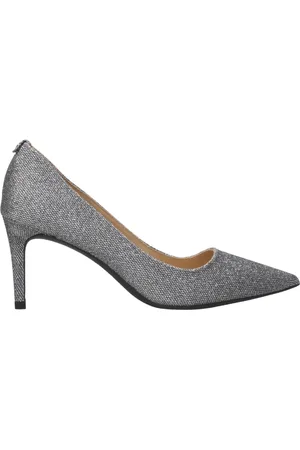 Michael Kors Sko, Dame, Grå, 37 EU, Læder, Elegante Alina Flex Læderpumps