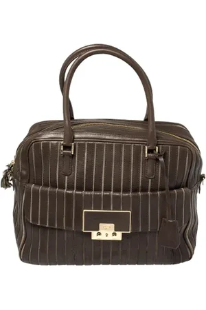 Anya Hindmarch Pre-owned, Dame, Brun, ONE SIZE, Uld, Pre-owned Laeder hndtasker