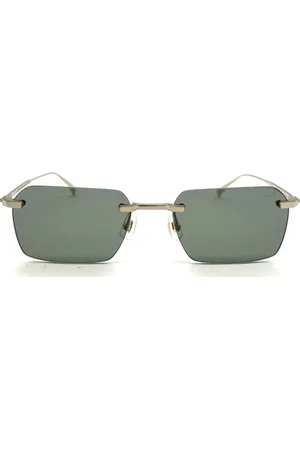 Dunhill Tilbehør, Dame, Grøn, 56 MM, Metallic Solbriller til Kvinder