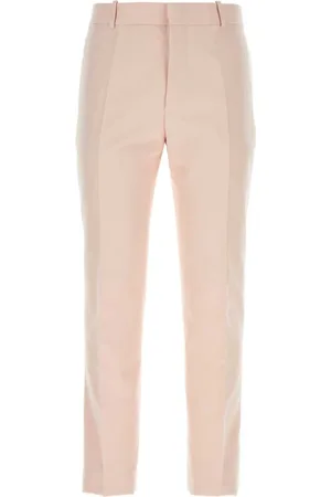 Alexander McQueen Bukser, Herre, Lyserød, XL, Uld, Pastel Twill Bukser