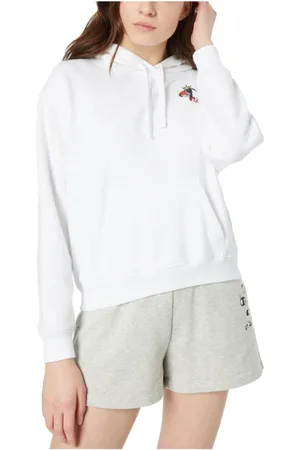 Champion Sweathshirts & Hoodies, Dame, Hvid, S, Bomuld, Hættetrøje