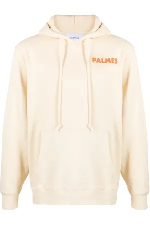 Palmes Sweathshirts & Hoodies, Herre, Hvid, L, Bomuld, Hættetrøje