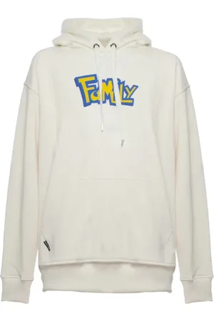 Family First Sweathshirts & Hoodies, Herre, Hvid, XL, Uld, Hættetrøje