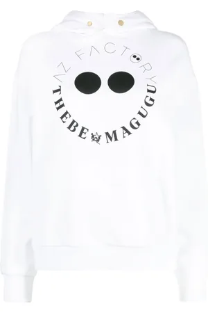 AZ FACTORY Sweathshirts & Hoodies, Dame, Hvid, M, Bomuld, Hættetrøje