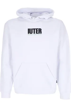 IUTER Sweathshirts & Hoodies, Herre, Hvid, L, Hættetrøje Stay i live
