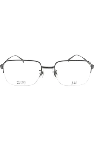 Dunhill Tilbehør, Dame, Grå, 54 MM, Uld, Metaliske optiske rammer til kvinder
