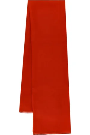 Alberta Ferretti Tilbehør, Dame, Brun, ONE SIZE, Silketørklæde
