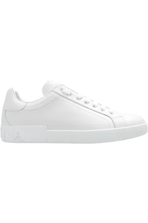 Dolce & Gabbana Sko, Herre, Hvid, 42 EU, Læder, Sneakers