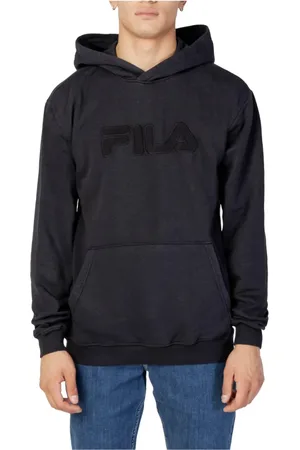 Fila Sweathshirts & Hoodies, Herre, Blå, L, Bomuld, Blå Hættetrøje