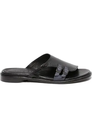 HUNDRED 100 Sko, Dame, Sort, 39 EU, Læder, Elegante Sorte Læder Sandaler