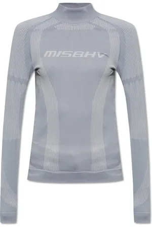 MISBHV Top, Dame, Grå, XS/S, Top med lange ærmer