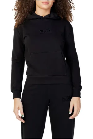 Fila Sweathshirts & Hoodies, Dame, Blå, M, Bomuld, Blå Hættetrøje