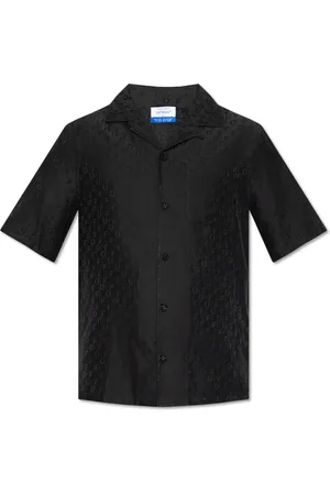 OFF-WHITE Skjorte, Herre, Sort, M, Silkeskjorte