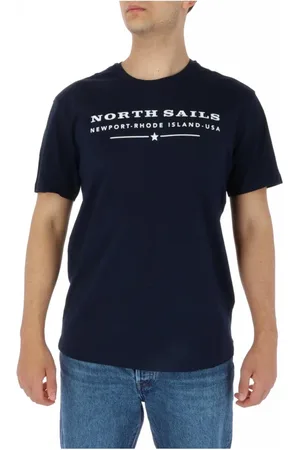 North Sails Top, Herre, Blå, S, Bomuld, Blå Bomuld T-Shirt