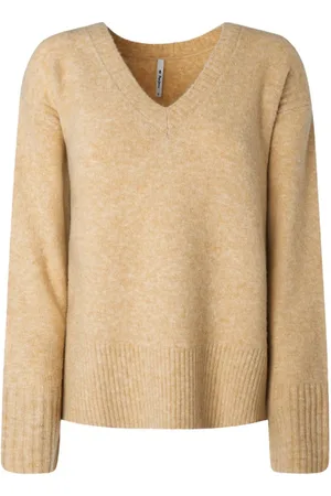 Pepe Jeans Strik, Dame, , XS, Uld, V-Hals Strik til Kvinder