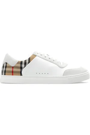 Burberry Sko, Herre, Hvid, 41 EU, Uld, Stevie Sneakers