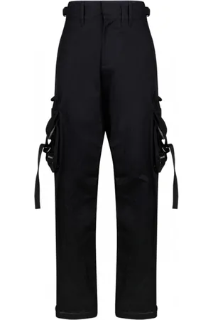 OFF-WHITE Bukser, Herre, Sort, L, Bomuld, Sorte Cargo Bukser
