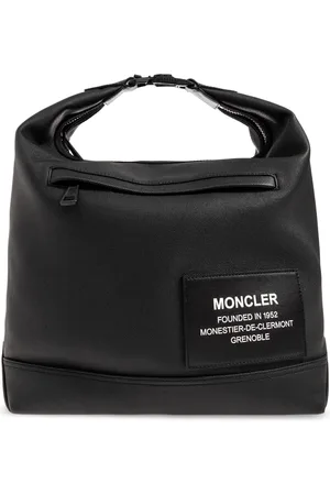 Moncler Taske, Herre, Sort, ONE SIZE, Uld, Nakoa Håndtaske