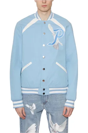 3.Paradis Jakke, Herre, Blå, M, Tyl, Serena Varsity Jakke
