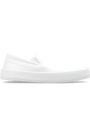 MARSÈLL Sko, Herre, Hvid, 40 EU, Læder, Læder slip-on sko