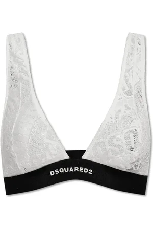 Dsquared2 Undertøj, Dame, Hvid, S, Bomuld, Blonde BH