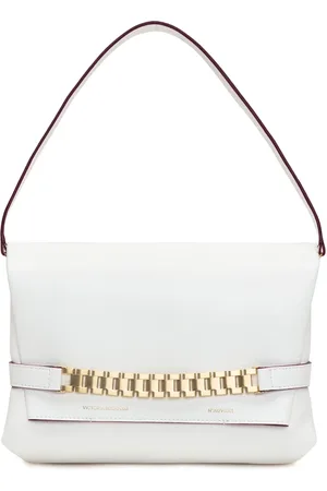 Victoria Beckham Taske, Dame, Hvid, ONE SIZE, Uld, Skuldertasker
